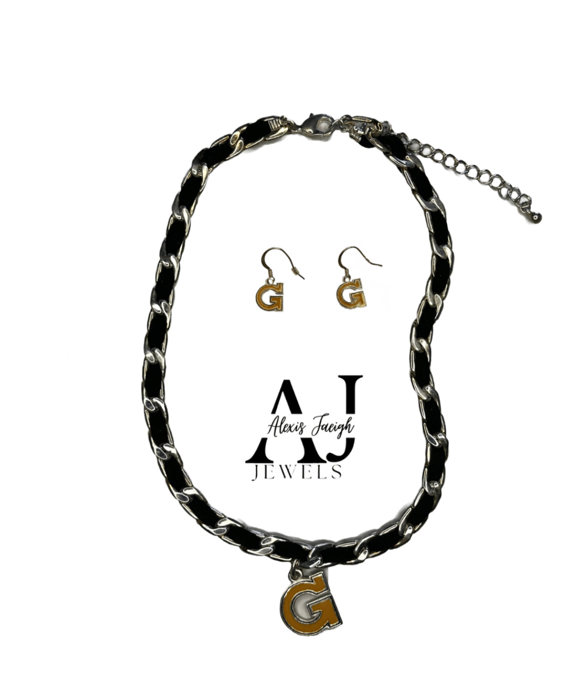 Bulldogs Necklace with Earrings image 0