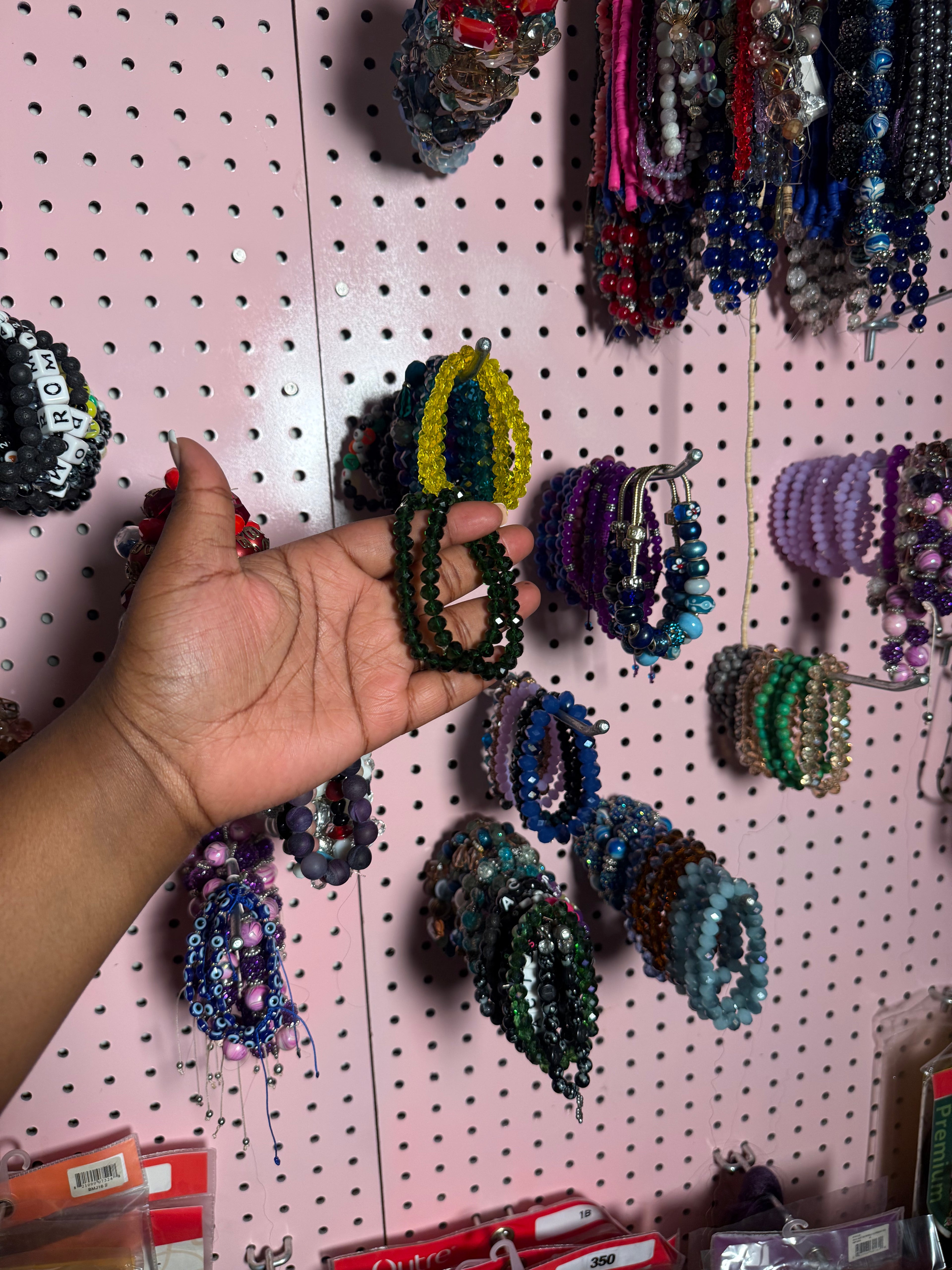 Dark Green Clear Crystal