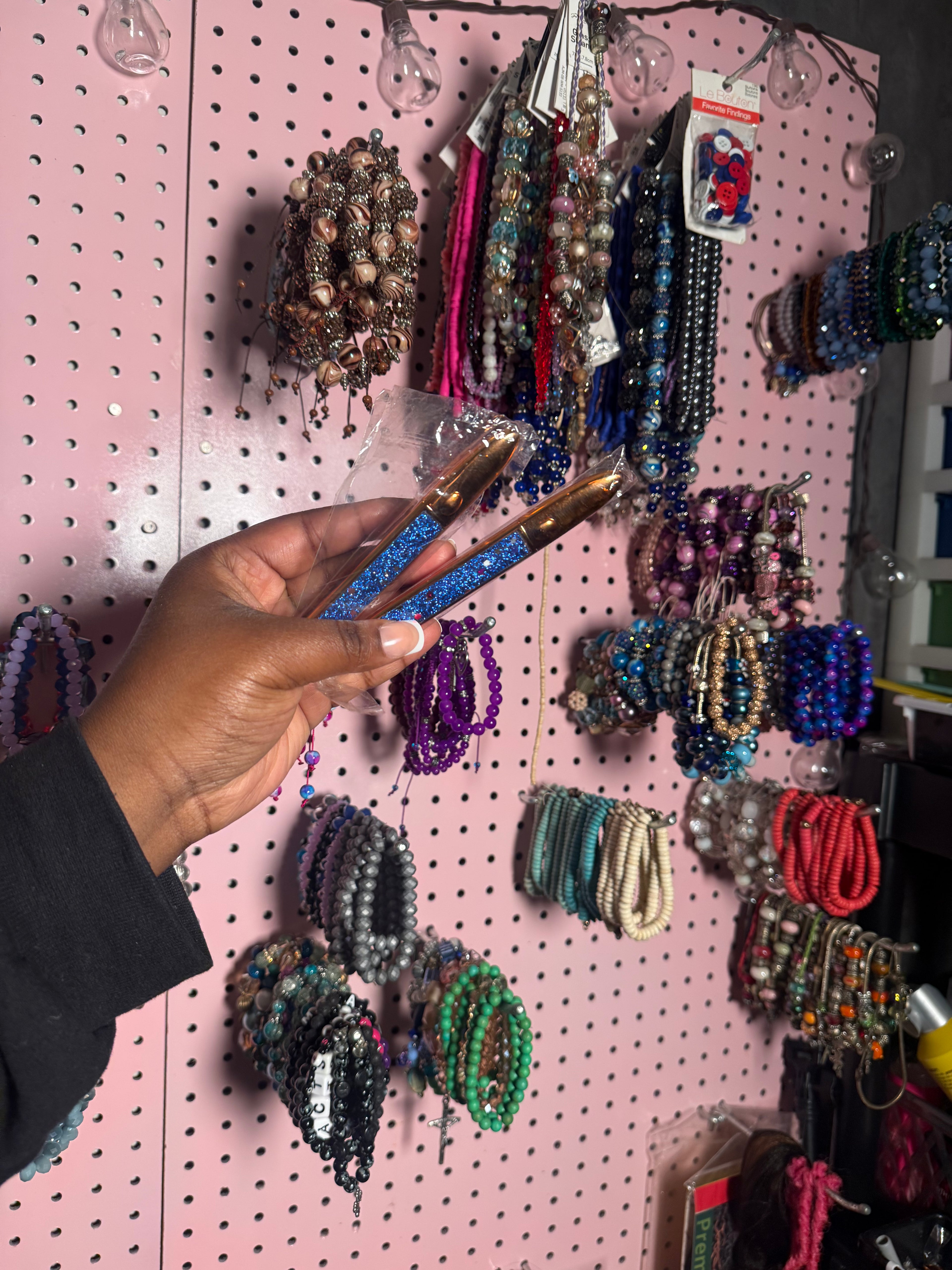 Blue Sparkle Glue Pen/ Eyeliner