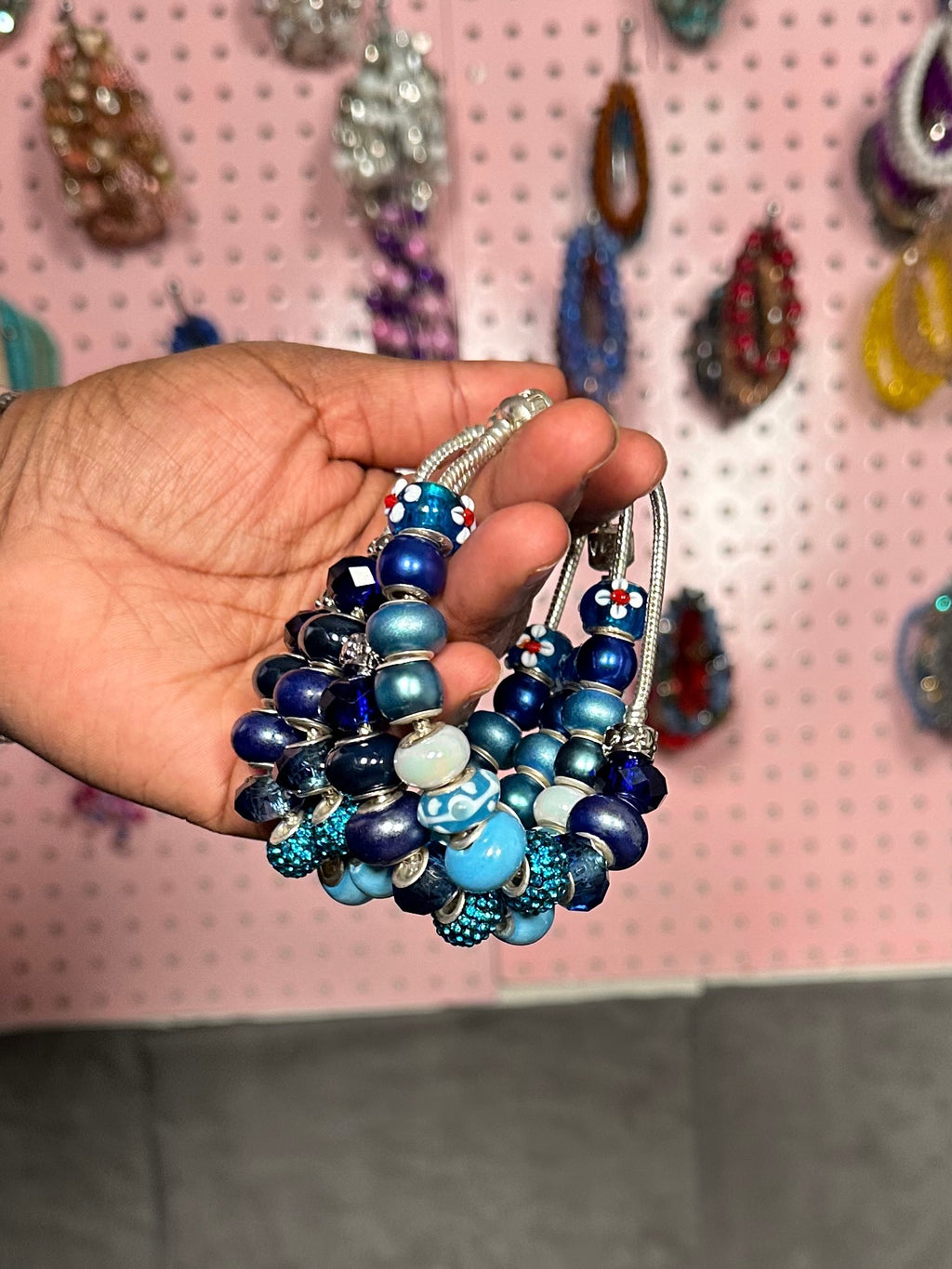 Icy Winter Charm Bracelet